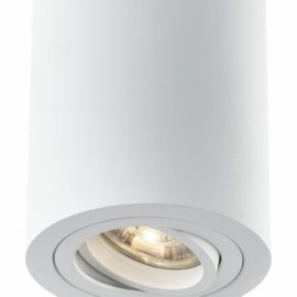 Foco superf. GU-10 BY-T1025 blanco ALUMINIO BASCULANTE IP-44