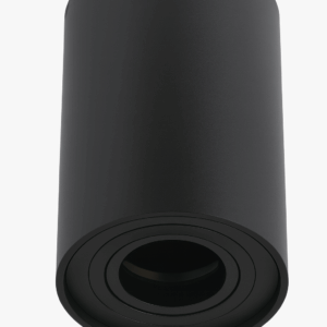 Foco superf. GU-10 BY-T1025 negro basculante negro ip-44 aluminio