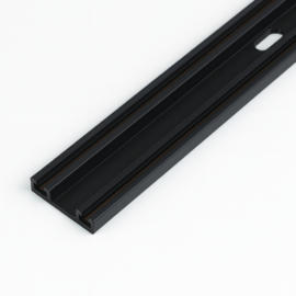 Riel MAG. 6 mm T2320 2 MT X 28 X 6 mm negro superficie FINO