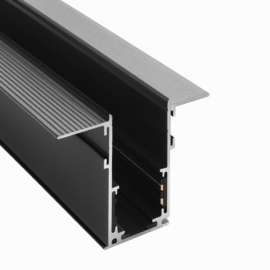 Riel MAG. externo T2210C NEGRO de masillar 300*62L X 62,6W X 46,7 H