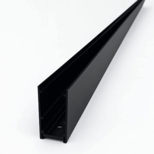 Riel mag. SUPERFICIE L20-B MAGNETICO 3MT 27X53mm NEGRO