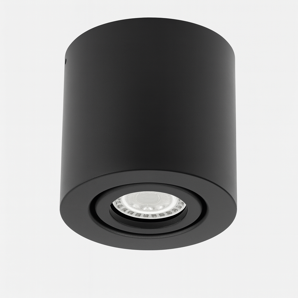 Foco Superficie GU-10 CS16-2.5 BK 100*95 mm Acero Negra EVOLIGHT - Imagen 2