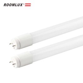 Tubo LED 18w 6500K clear T8 G-13 B25515 90-277v 2520 lm vidrio 140 LM/W ROOMLUX