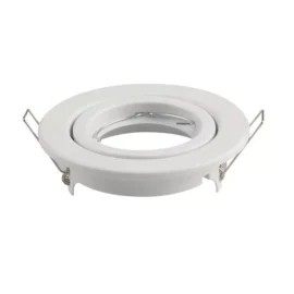 Emp. basc. GU-10 TS16 WH (BLANCO) Ø 80 mm (96*30) ALUMINIO EVOLIGHT