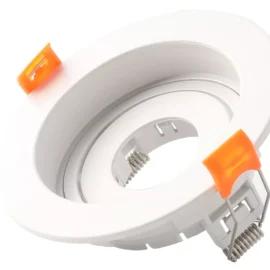 Empotrable basculane GU-10 TS30S RECES. WH BLANCA 65 mm (75x45) PC EVOLIGHT (MR-11)