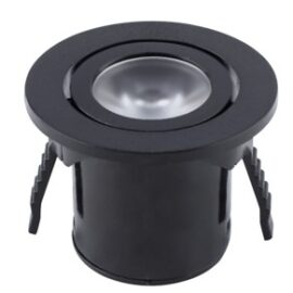 Empotrable mini 1w LCG0620-1 BK Ø 3000K negra Ø 30MM 30° 100-240V