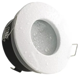 Empotrable Gu-10 TS-06 wh IP-65 92 mm ( 70mm) PC blanca para baños
