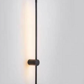 Aplique 16w LBD4280-16 BK 3000K aluminio 104*61*804 mm IP-20 16w 1050 lm (barra)