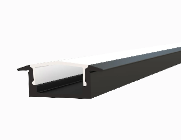 Perfil T 15 x 7 x 3 mt  aluminio con difusor