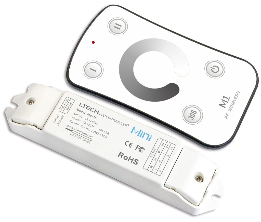 Controlador LED Inalámbrico M1+M3-3A