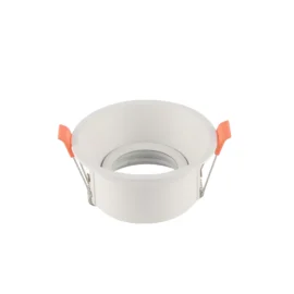 Emp. basc. Gu-10 TS11 WH ALM. RECES. blanca 80 MM (92*43) aluminio