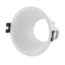 Empotrable fija GU-10 D27375 WH recesada BLANCA Ø 83 mm (93*55) PC D27375