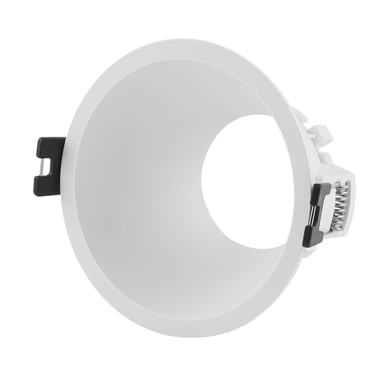 Empotrable fija GU-10 D27375 WH recesada BLANCA Ø 83 mm (93*55) PC D27375