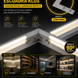 Conector C28072N00 90º ZM-90 PION ESCUADRA KLUS