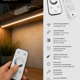 Controlador LED Inalámbrico M1+M3-3A