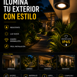 Foco Superficie GU-10 D27410 Basculante Negro 96X100 POLY ROOMLUX
