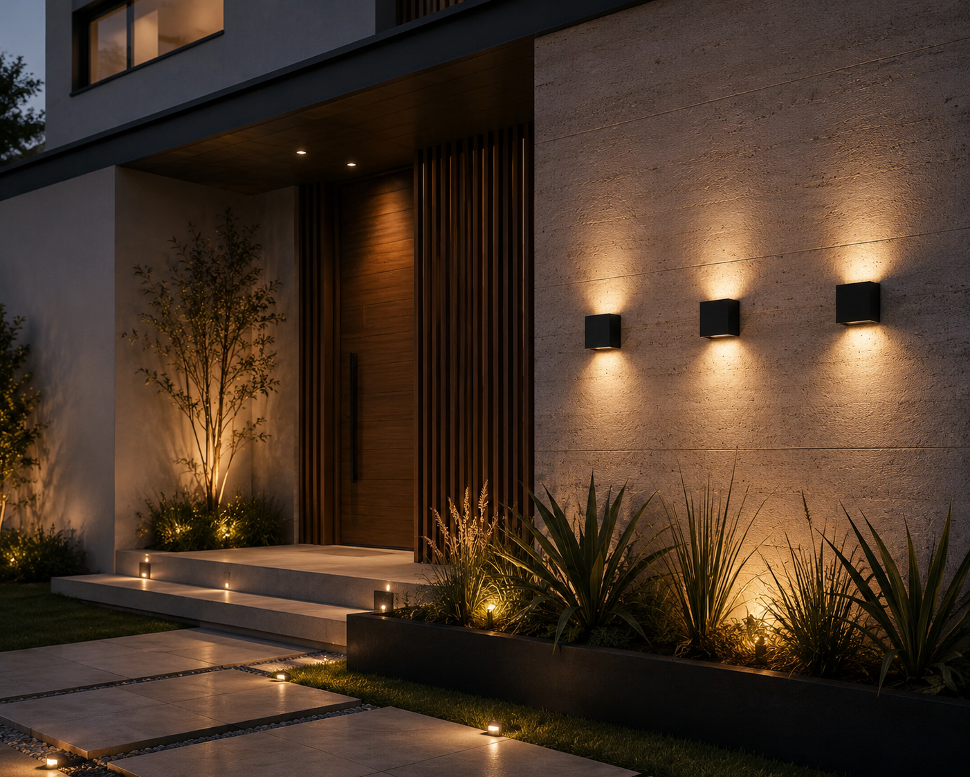 Aplique 4w 3000k LBD3450-4 IP-65 120*120*52mm Negro - Imagen 2