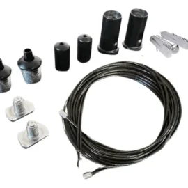 Kit de cable de suspension para perfiel 50 * 75 mm